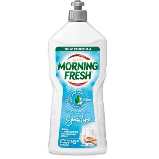 Lichid de spălat vase MORNING FRESH SENSITIVE, 900 ml image